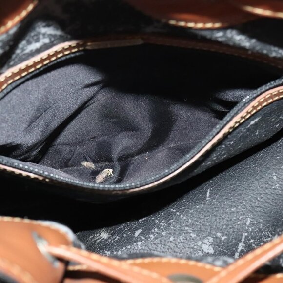 Authentic GUCCI Shoulder Bag Leather Black - Picture 4 of 16